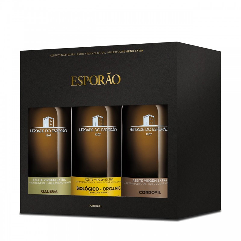 Esporao Experience 3-pack, oliwa extra virgin 3x250 ml